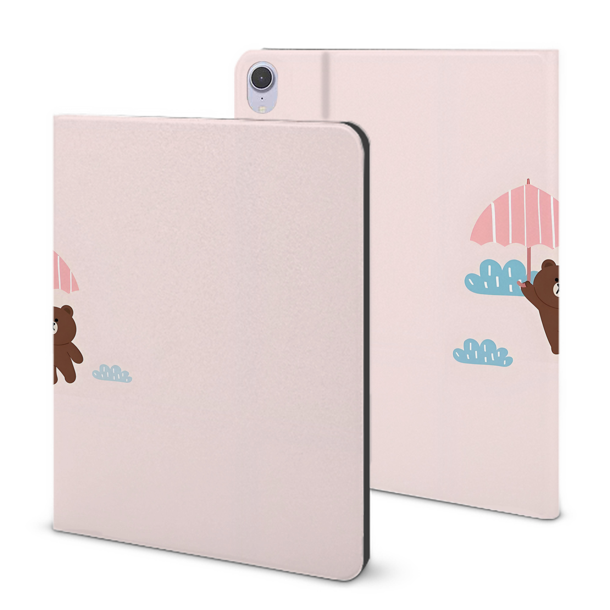 （画像用） リラックマ リラックマ キイロイトリ Rilakkuma Korilakkuma Kiiroitori IPad ケース ブック型 PUレザー TPU 耐衝撃 軽量 薄型 ペン収納なし 全面保護 IPad 各モデル対応
